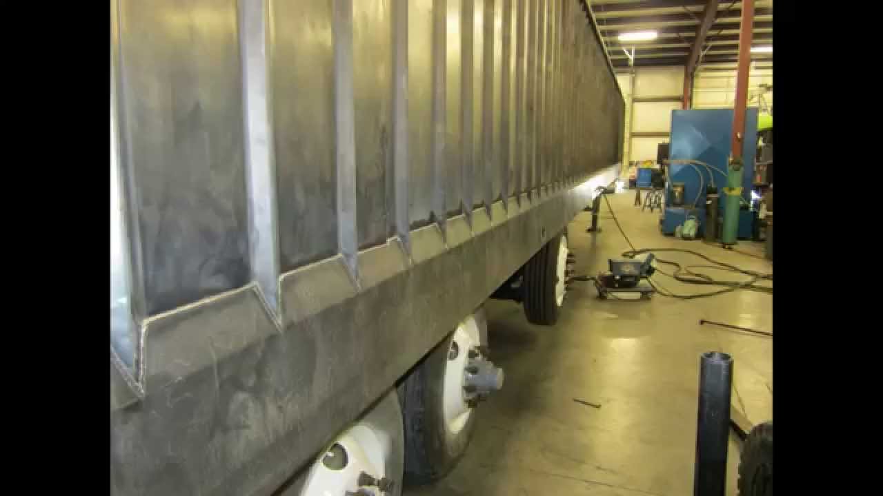 Slide show of first super long silage trailer project