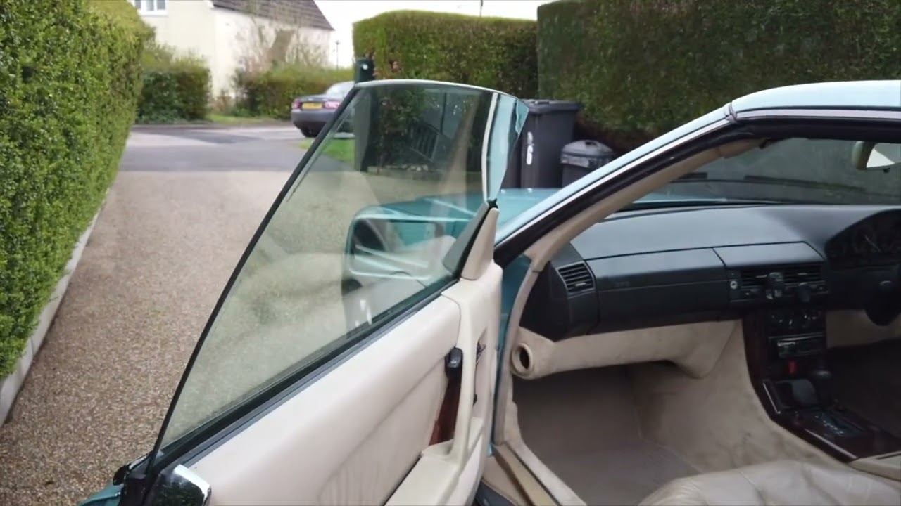 1994 Mercedes Benz SL 280 R129   Interior Review