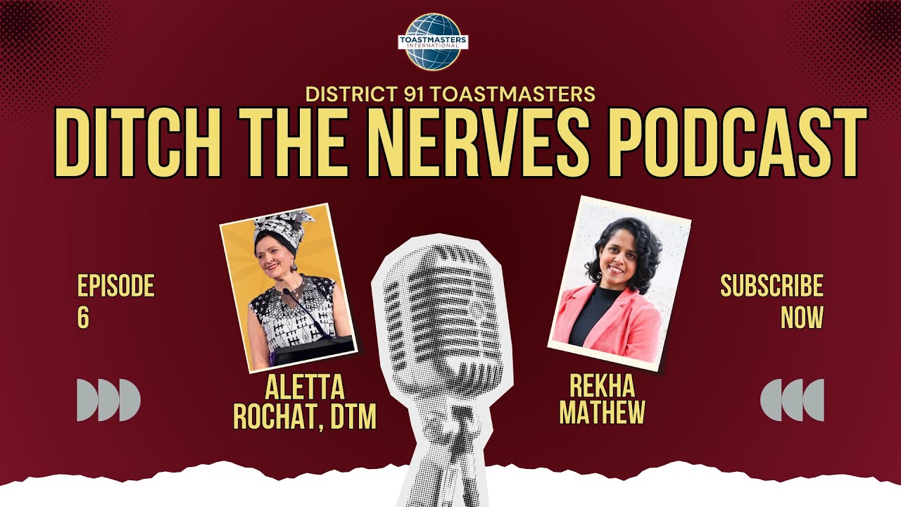Toastmasters International President Aletta Rochat speaks on How to built executive presence