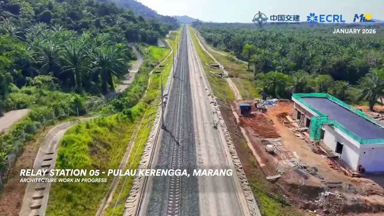 ECRL Progress Update Jan 2026: Terengganu
