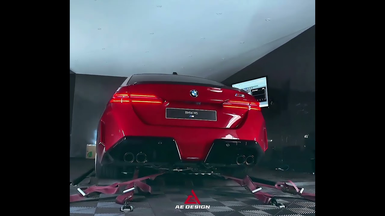 BMW M5 G90 DOWNPIPE+X-MIDPIPE by AE PERFORMANCE