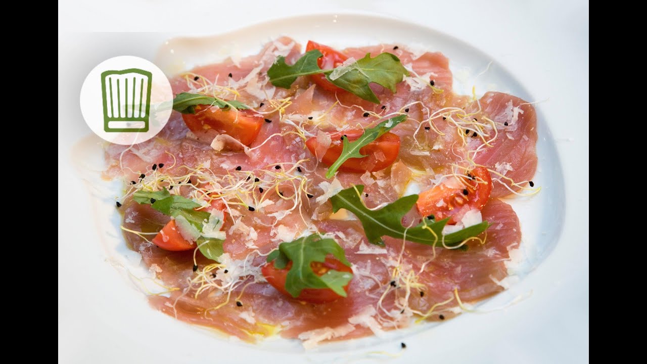 Thunfisch-Carpaccio #chefkoch