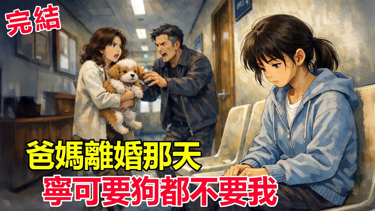 爸媽離婚分財產那天，寧可搶狗，也沒人想要我