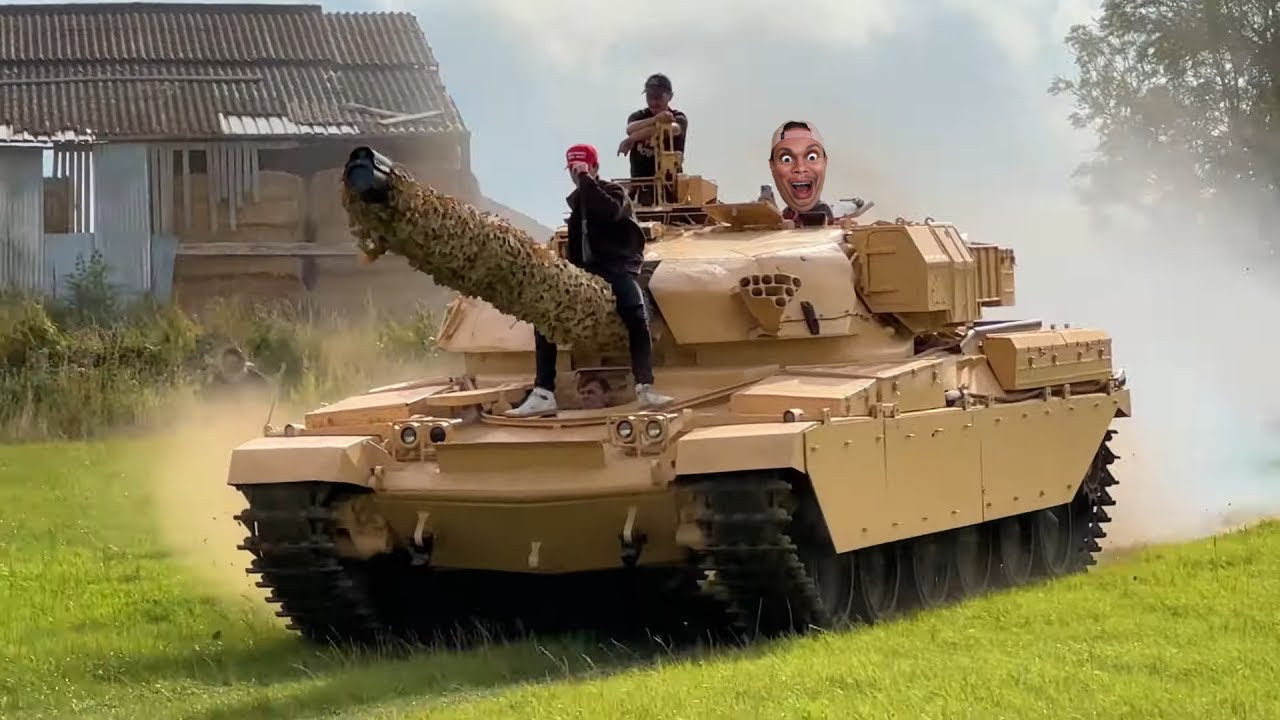 HOW TO DRIVE A TANK WITH REMOTE CONTROLLER (REACTION)