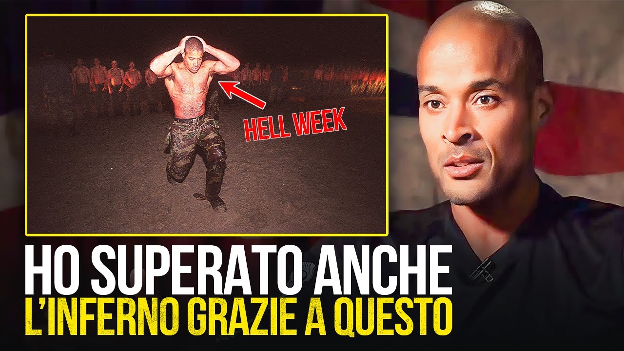 La regola dell’1 secondo dell’UOMO PIÙ DURO AL MONDO! David Goggins su come superare ogni sfida.