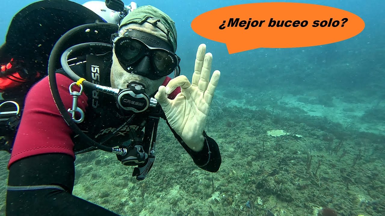 La Verdad de bucear solo ¿Es locura o la Paz Absoluta?