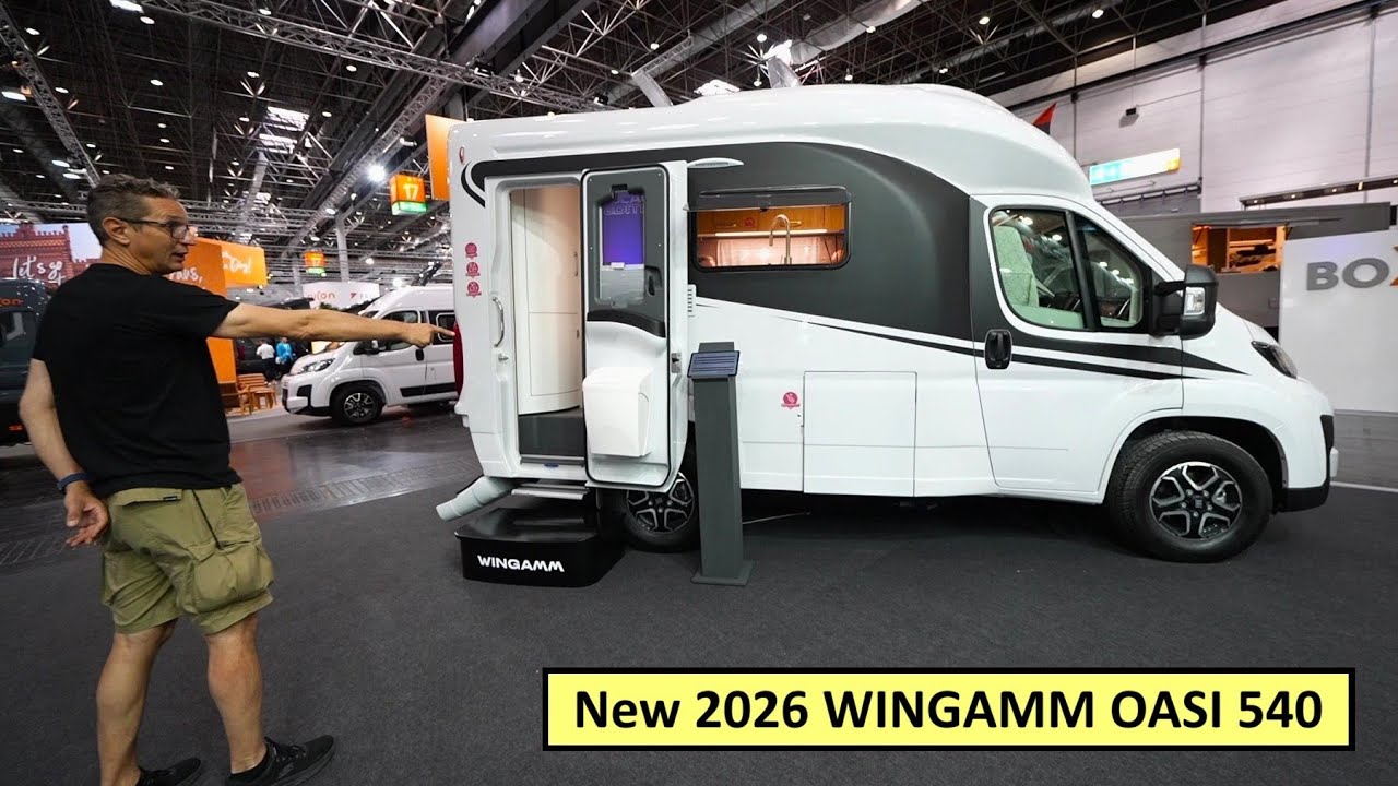 Small Luxury Camper 2026 WINGAMM OASI 540.1