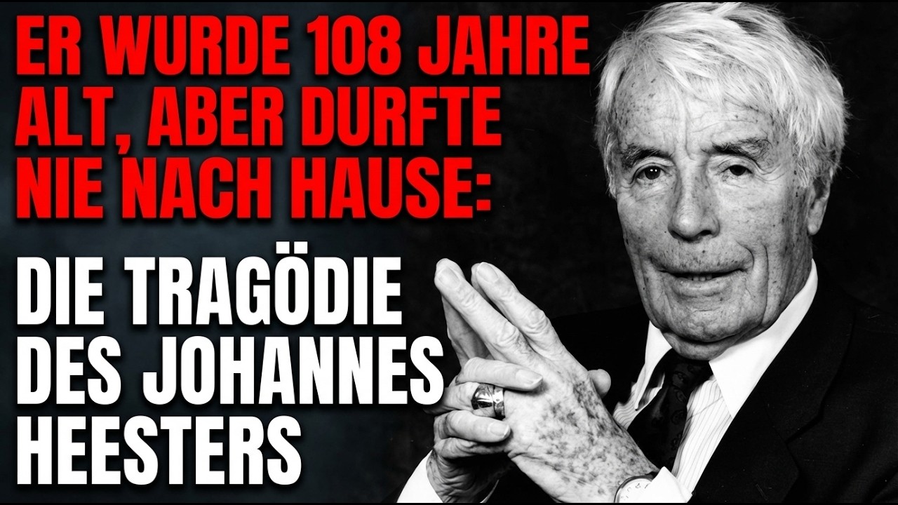 ER WURDE 108 JAHRE ALT, ABER DURFTE NIE NACH HAUSE: DIE TRAGÖDIE DES JOHANNES HEESTERS