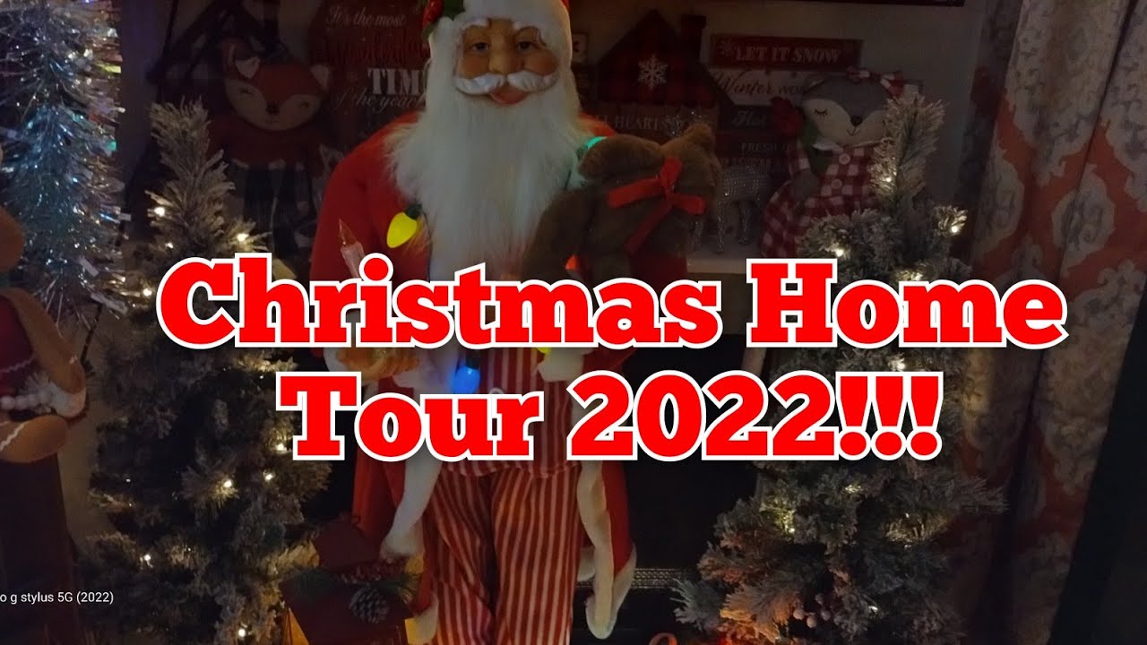 ❄️🎁🎄 Christmas Home Decor Tour 2022!!! Welcome to Our Home!!🎄❄️🎁