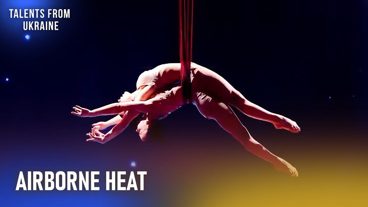 When Acrobatics Turn Seriously Hot | Ukraine's Got Talent