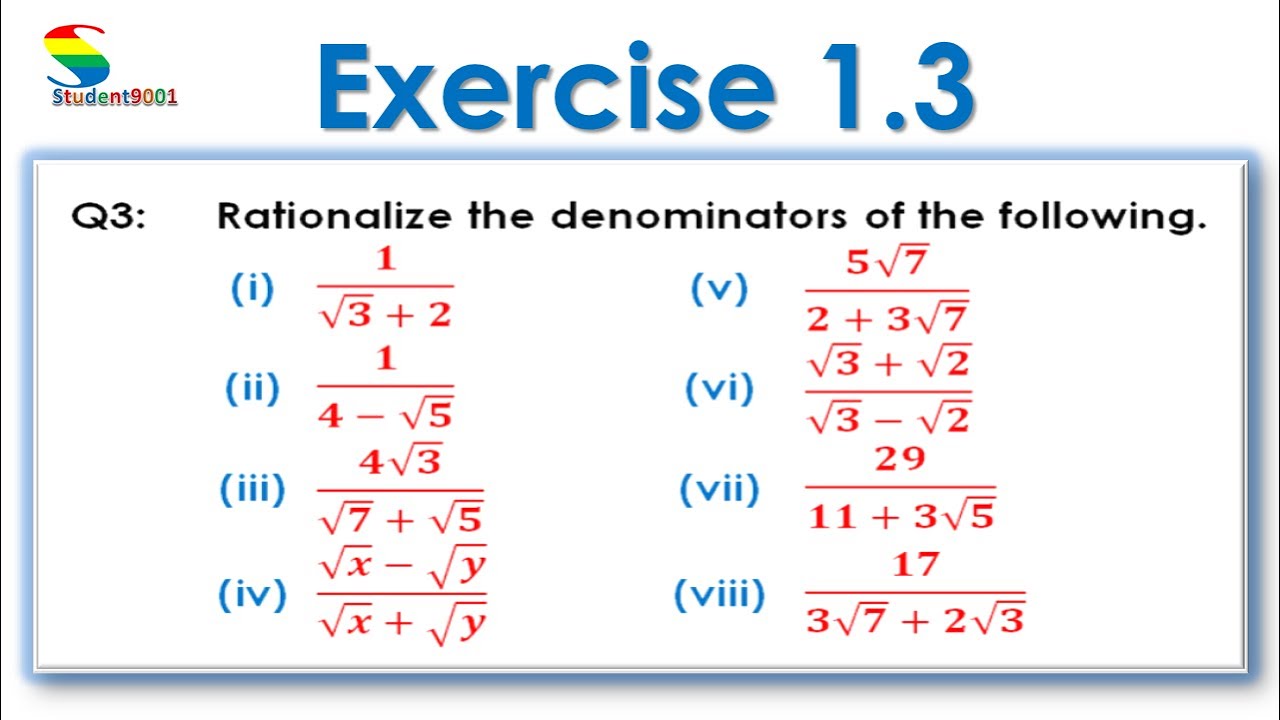 10th General Math Exercise 1.3 Question 3