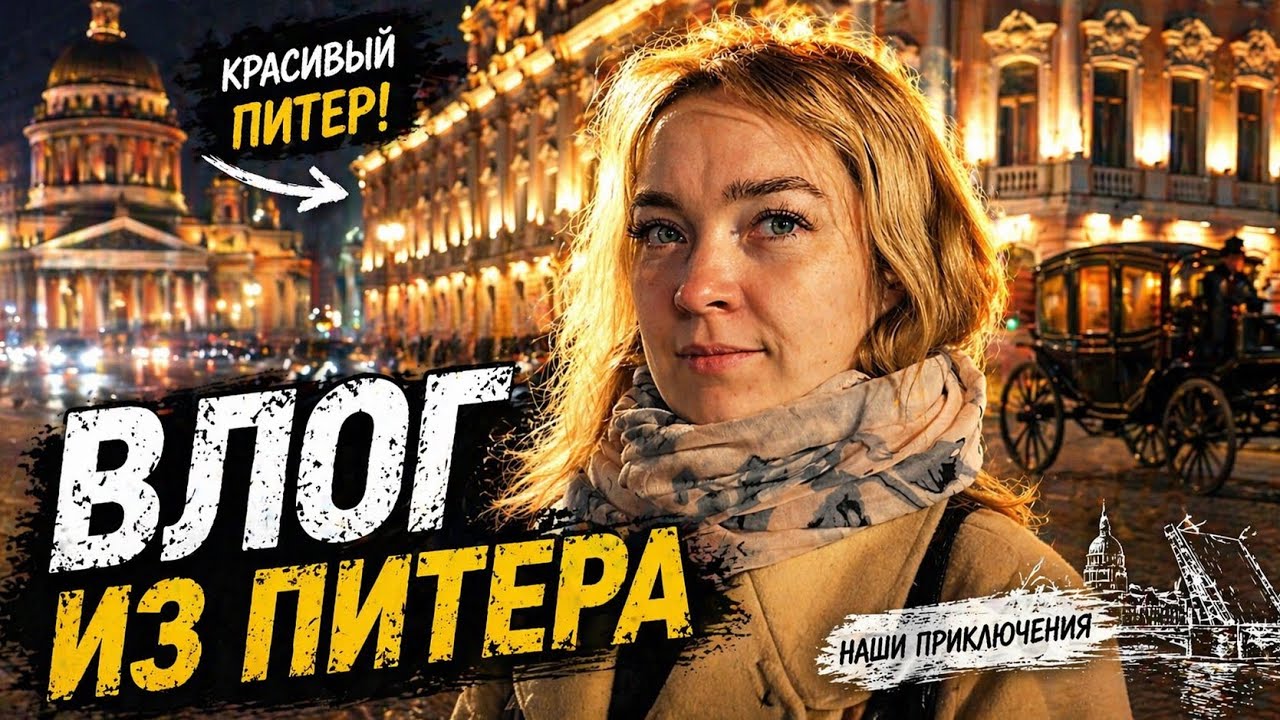 Санкт-Петербург Обзор жилья / Влог / Гуляем с подписчиком 