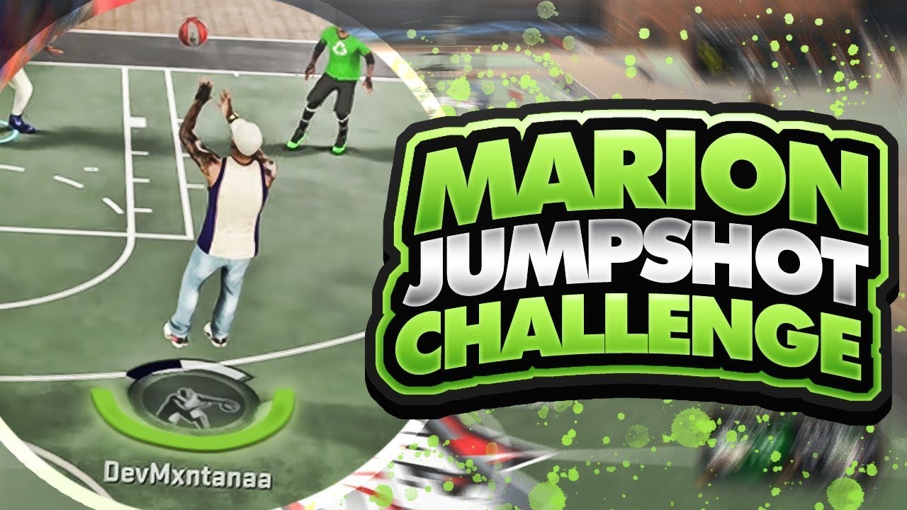 SHOOTING WITH SHAWN MARION'S WEIRD IRL JUMPSHOT IN NBA 2K17 PARK🤢! SLOWEST UGLY JUMPSHOT CHALLENGE!