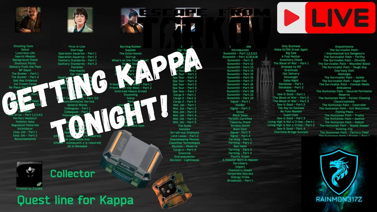 Escape from Tarkov: Getting Kappa Tonight!! with @ashton10zgaming4 #escapefromtarkov #kappa