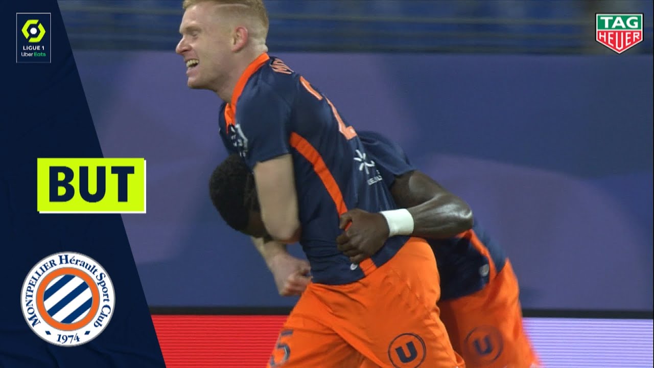 But Ambroise OYONGO (7' - MONTPELLIER H&Eacute;RAULT SC) MONTPELLIER H&Eacute;RAULT SC - FC NANTES (1-1) 20/21