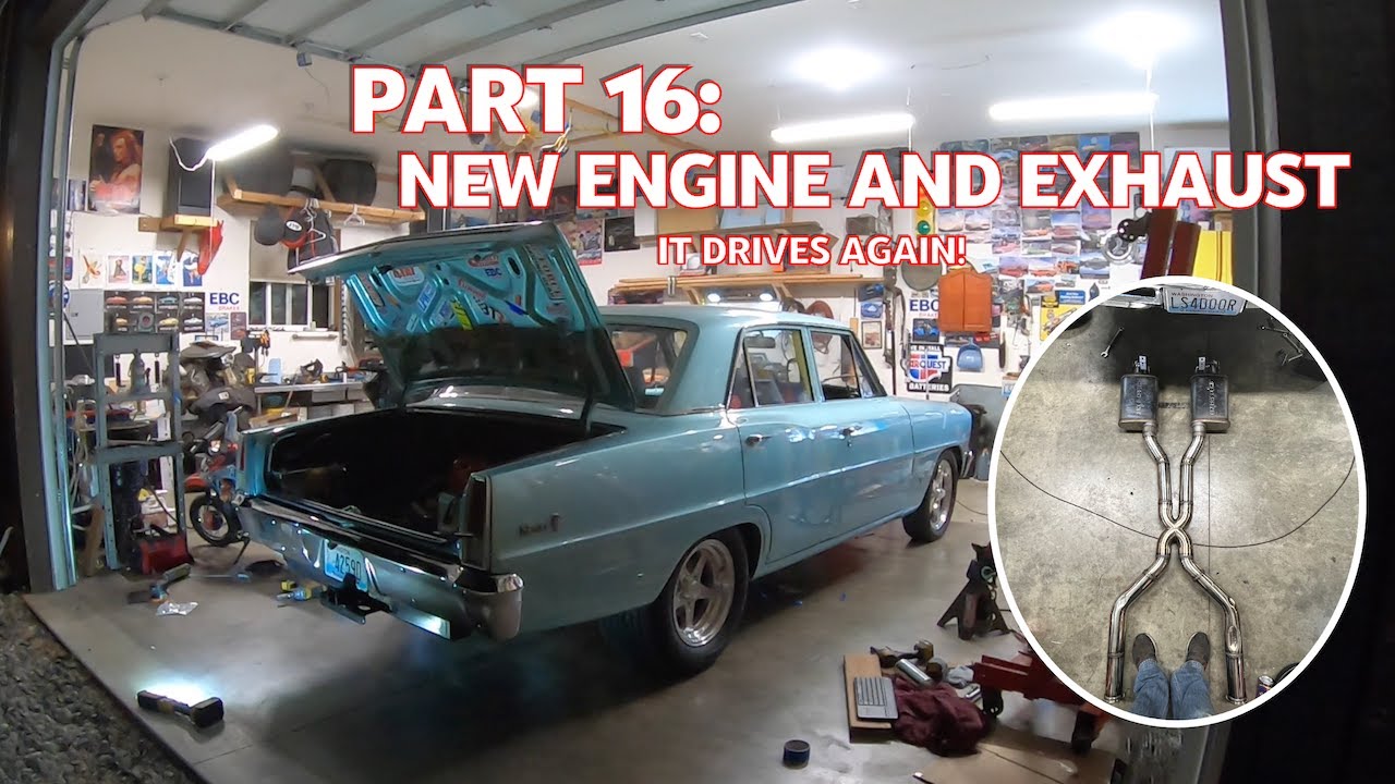 Part 16: Installing LSA swapped LH6 and making a new exhaust