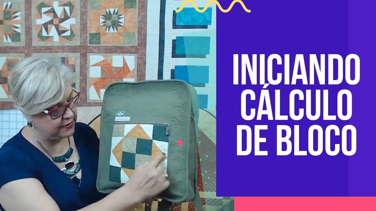 Iniciando C&aacute;lculo de Bloco | Patchwork Sem Segredos | Ana Cosentino