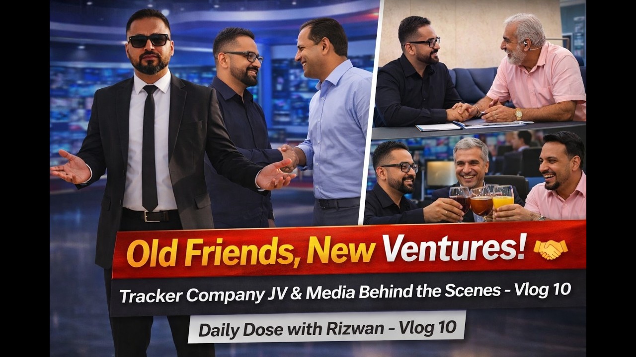 Old Friends, New Ventures! 🤝| Tracker Company JV & Media Behind the Scenes