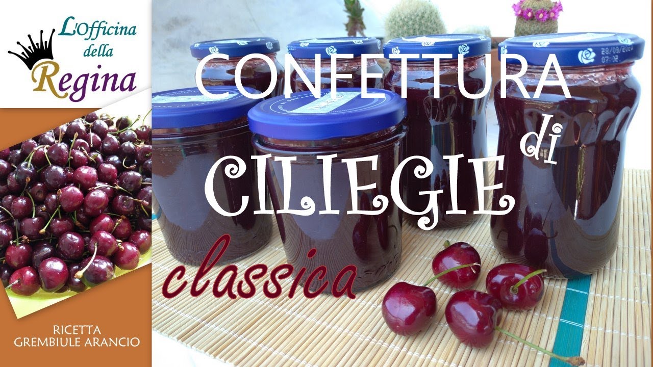 Confettura di ciliegie classica