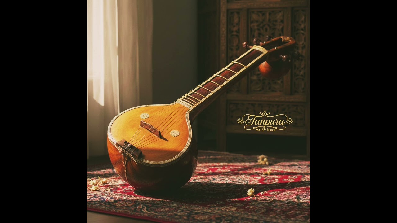 Original Tanpura for Meditation and Riyaz |Tanpura A# | 5th Black Key |