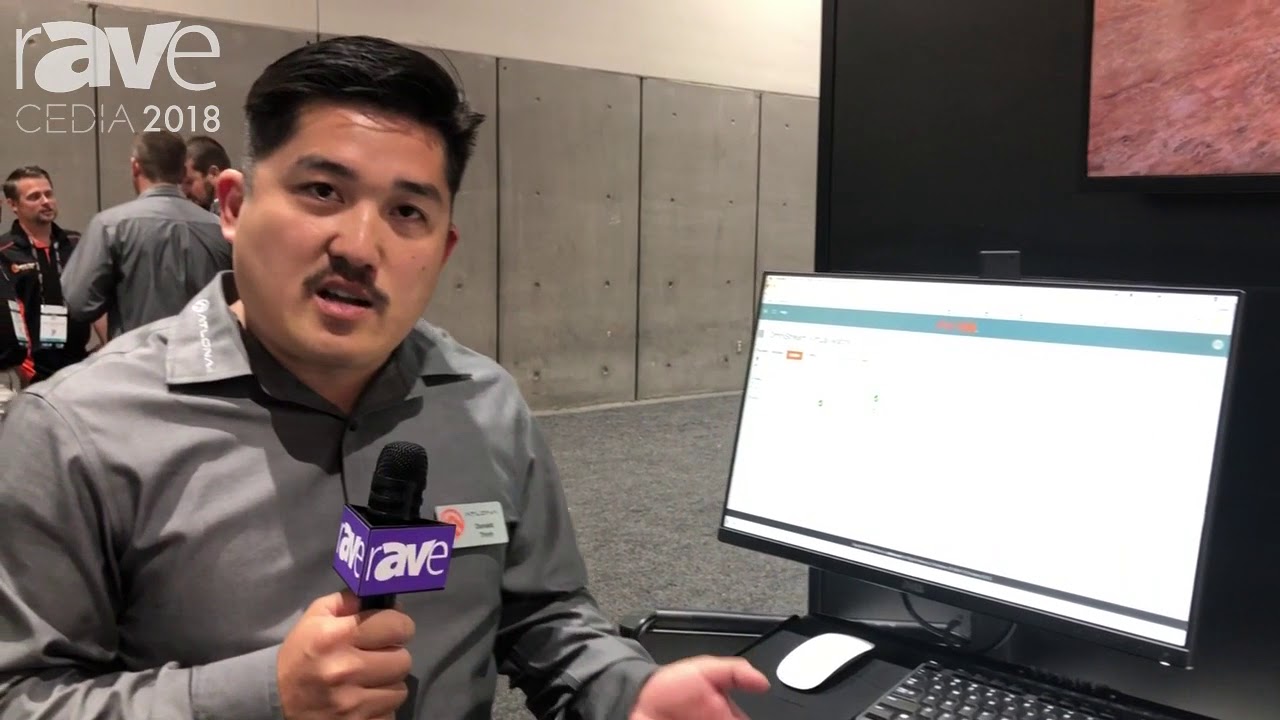 CEDIA 2018: Atlona Demos Its Atlona Management System for System Configuration