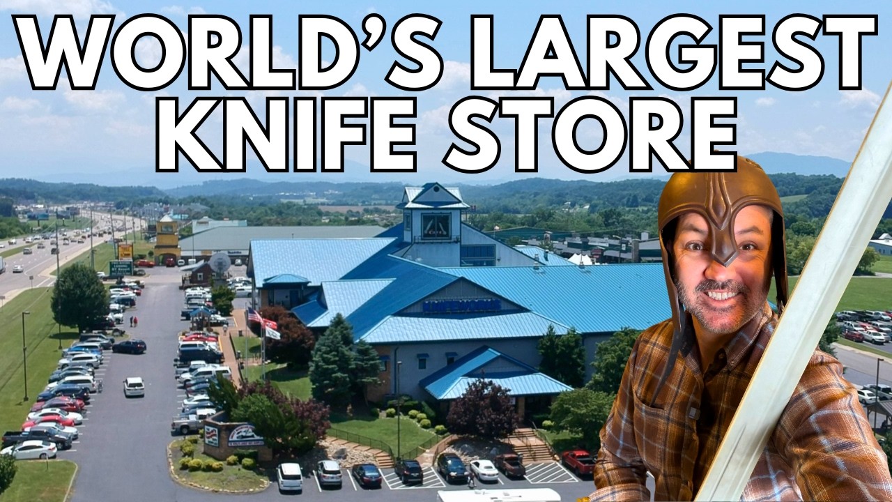 The WORLD'S LARGEST Knife Store | Smoky Mountain Knife Works Full Tour | Sevierville, TN