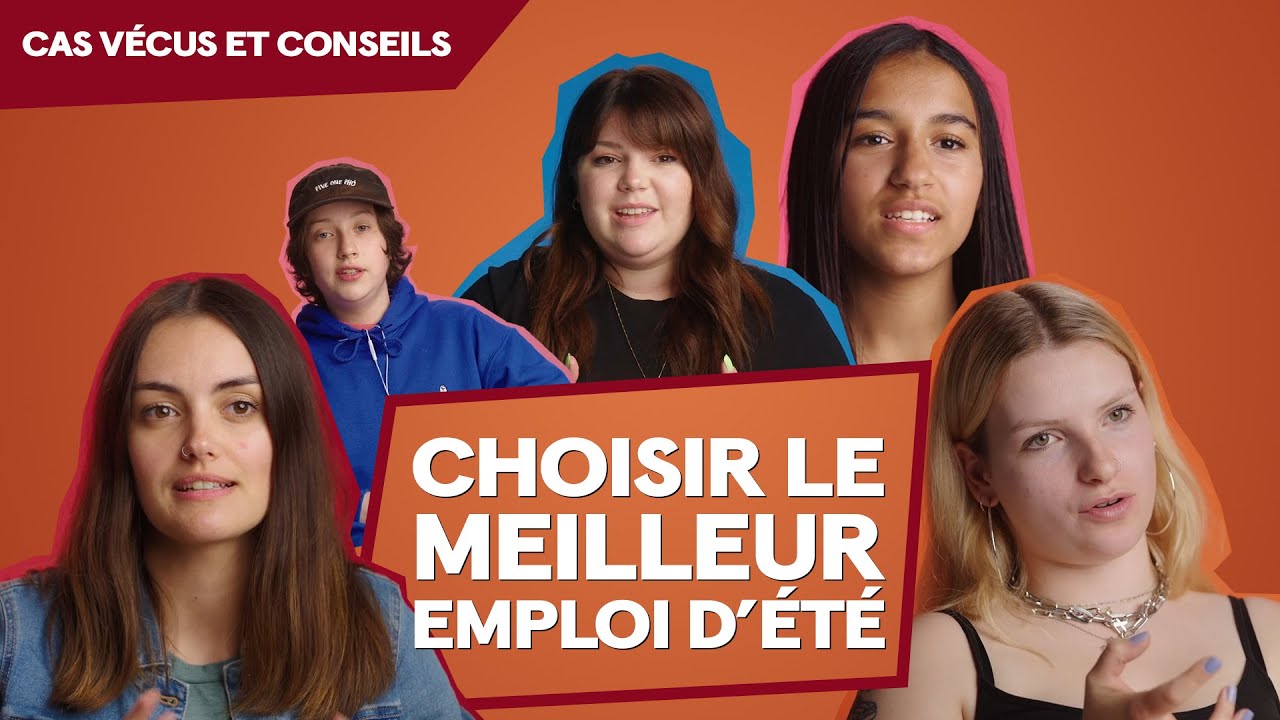 Choisir le meilleur emploi d'été