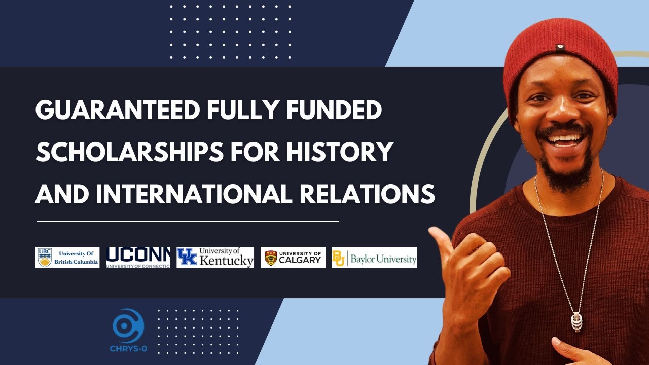 𝐅𝐔𝐋𝐋𝐘 𝐅𝐔𝐍𝐃𝐄𝐃 𝐒𝐂𝐇𝐎𝐋𝐀𝐑𝐒𝐇𝐈𝐏𝐒 𝐅𝐎𝐑 𝐌𝐀/𝐏𝐡𝐃 𝐢𝐧 𝐇𝐈𝐒𝐓𝐎𝐑𝐘