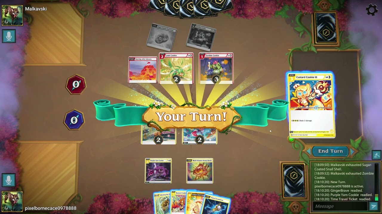 Pixelborn CookieRun TCG Manual Sim Demo