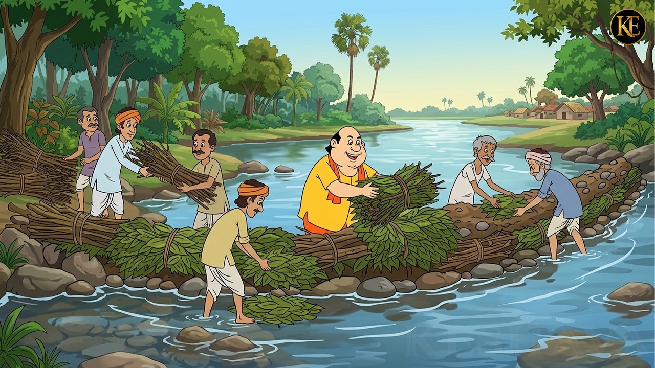 নদীতে গোপাল দাদুর দেশি জুগাড়! পাতা আর কাঠ দিয়ে বানালেন বাঁধ | GOPAL BHAR | NEW EPISODE 2026