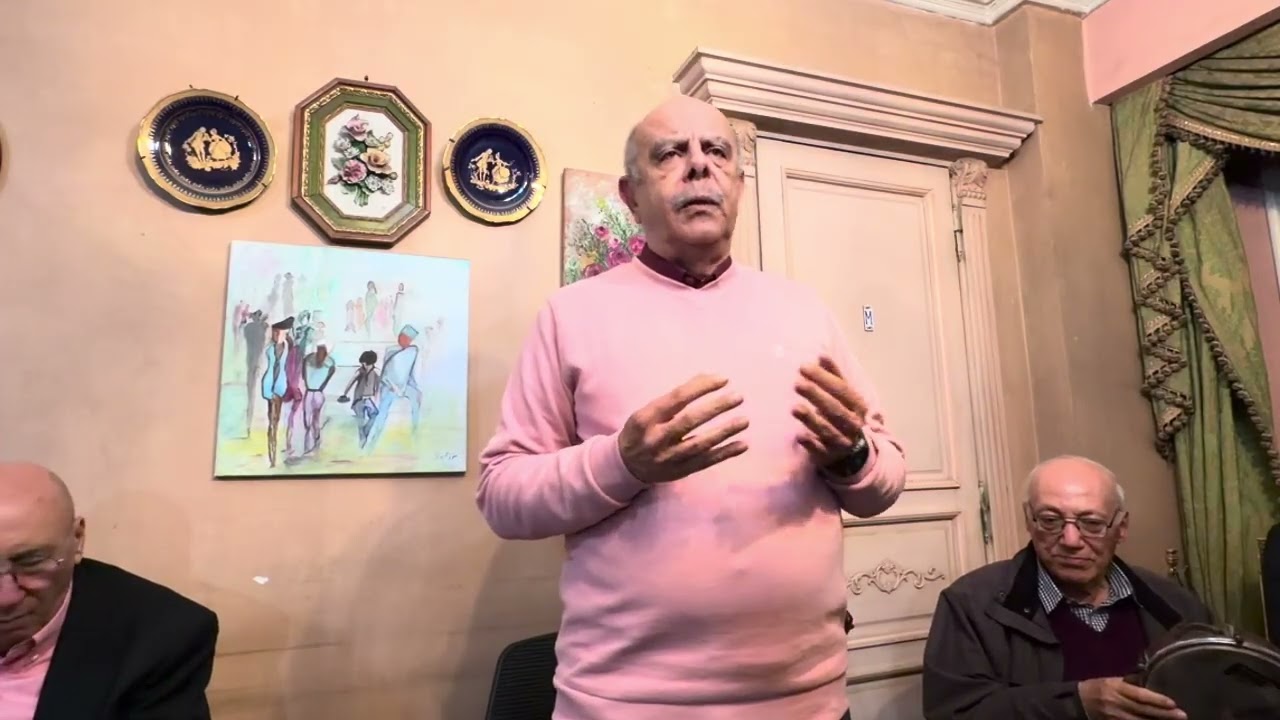 ( الحلو حياتي ) د عاطف حليم - صالون د خليل الديواني 