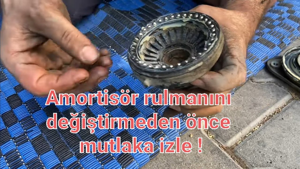 Amortisör takozu rulman sesi  çözümü bütün araçlar için kendin yap