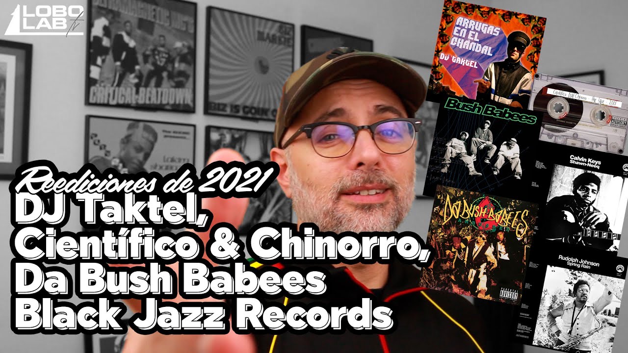 Reediciones 2021: DJ Taktel, Científico, Chinorro, Da Bush Babees, Rudolph Johnson y Calvin Keys