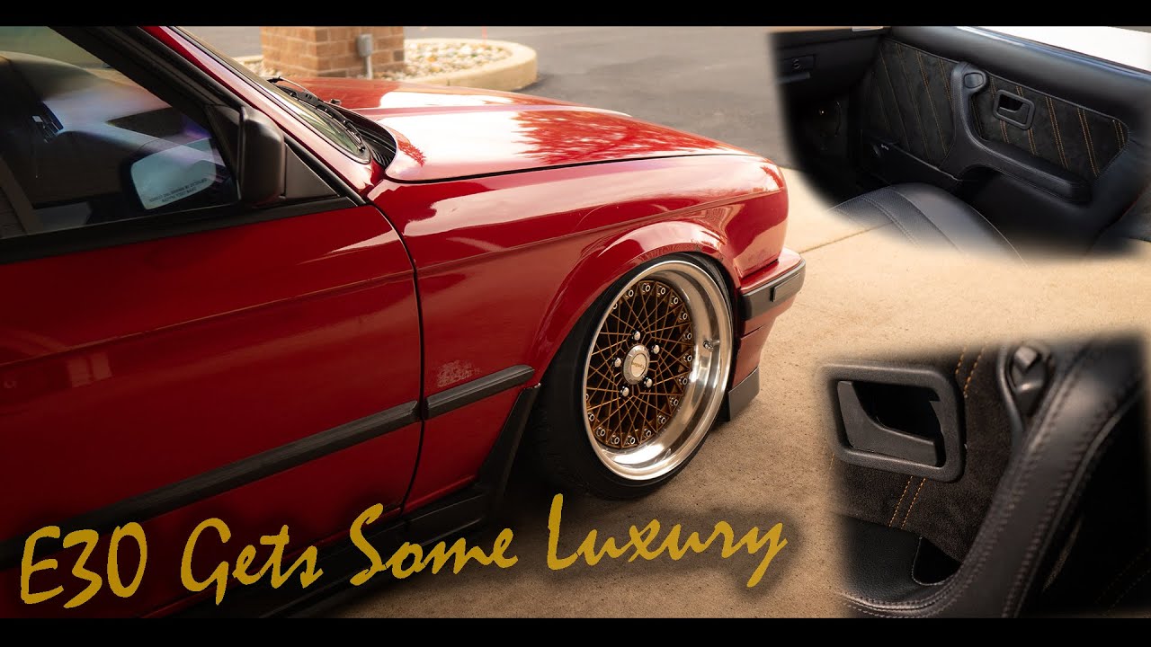 Bmw e30 Summer Update: New Custom Door Panels