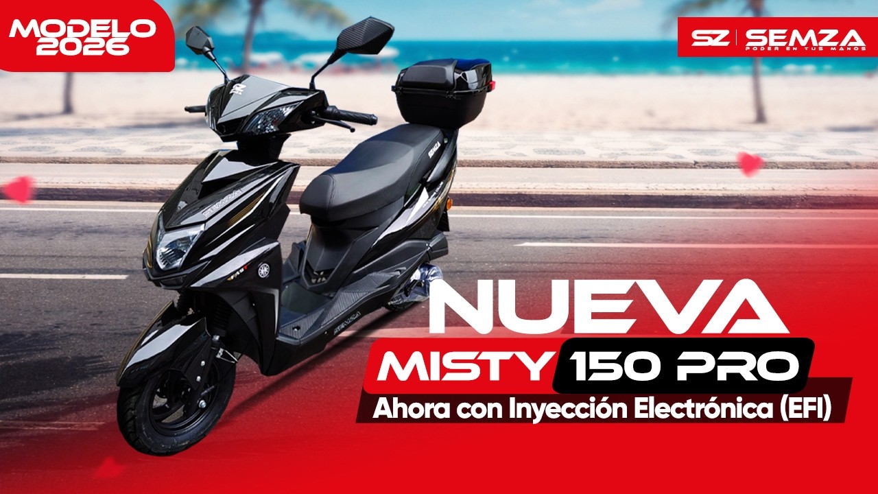 ¡Renovada! Scooter Misty 150 PRO EFI – Semza Motos | Lima Perú | Motos Scooter 2026