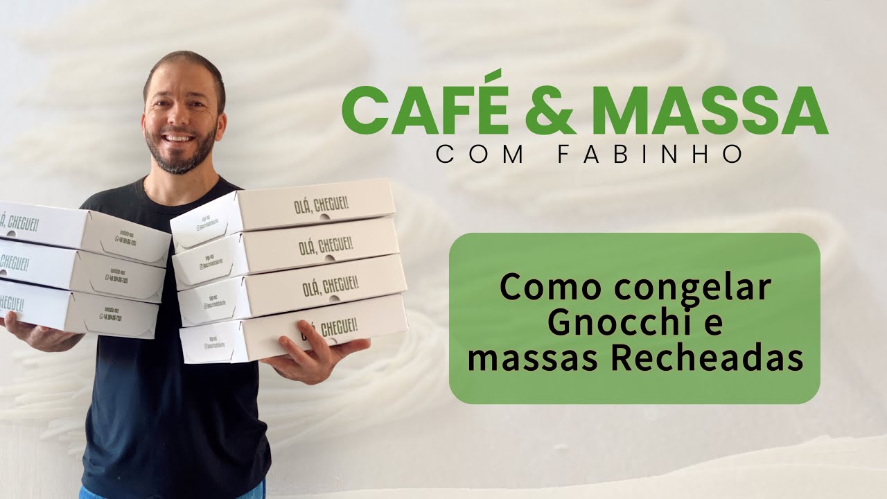 Como congelar o gnocchi e sua massa recheada?