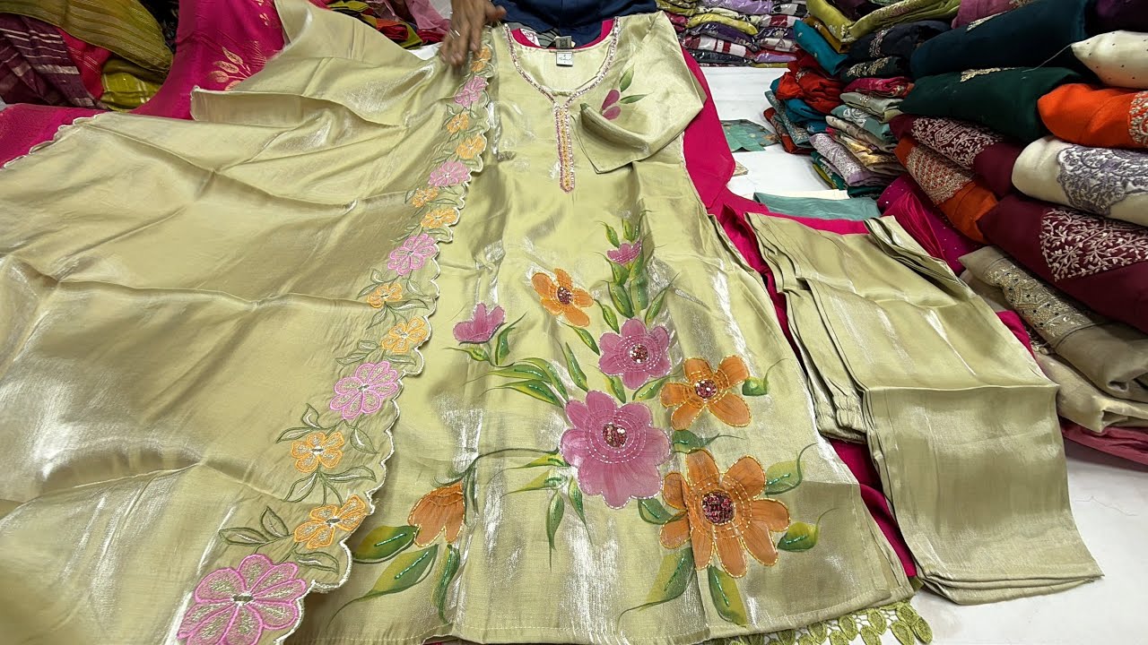 chickpet Bangalore wholesale designer kurti sets||Single piece courier available
