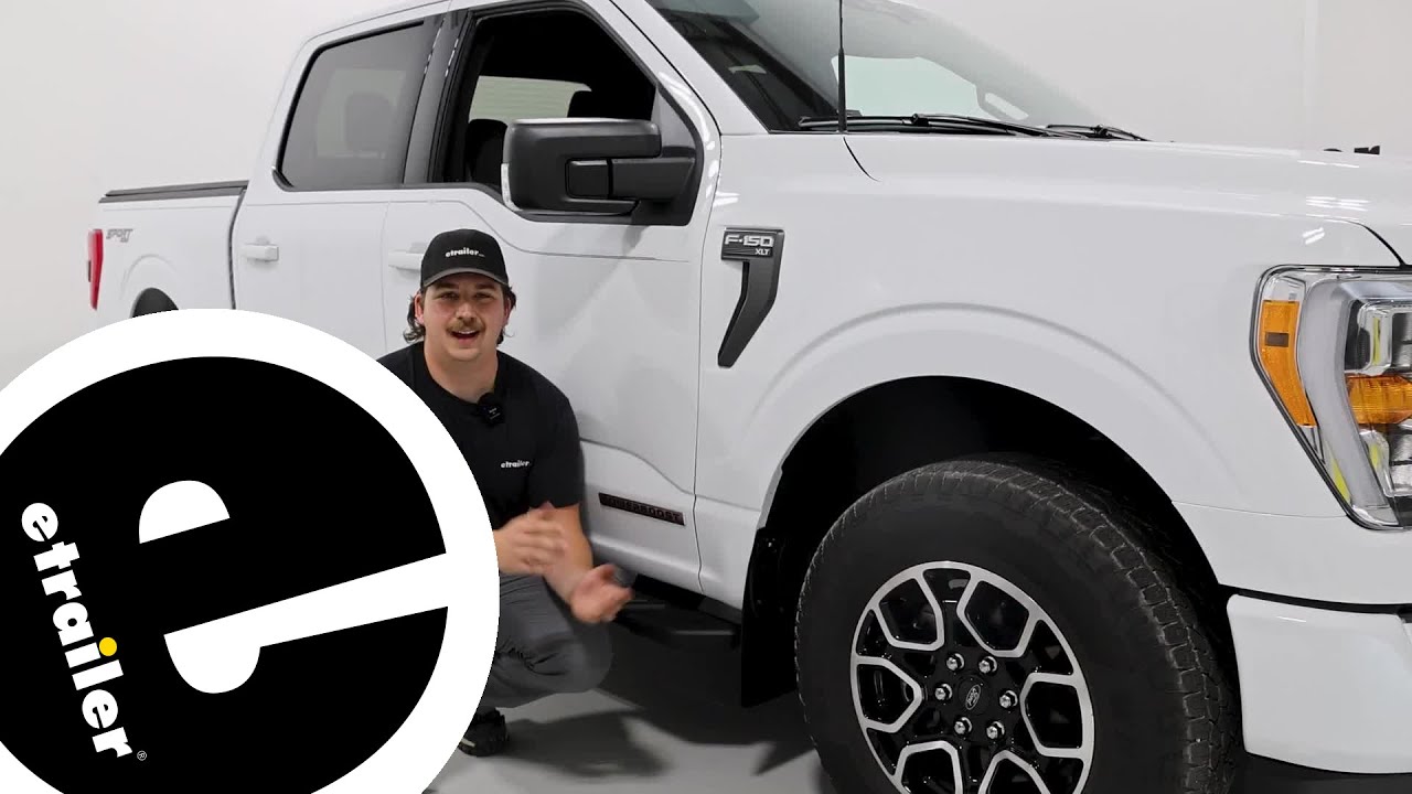 etrailer | Beginner’s Guide to Installing the WeatherTech Mud Flaps on a 2023 Ford F-150
