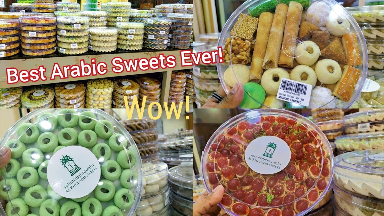 BIGGEST Sweets Store in my City🍫🍬|Famous Arabic Sweets in Bahrain