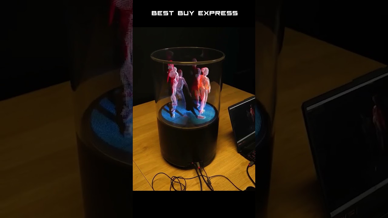 🚀 3D Hologram Display &ndash; Futuristic Gadget in Action! 🛸