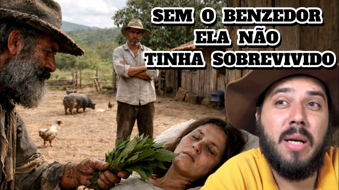 A Muié ofendida pela Jararaca desfez do Benzedor Eremita só porque ele fedia mais que Gambá