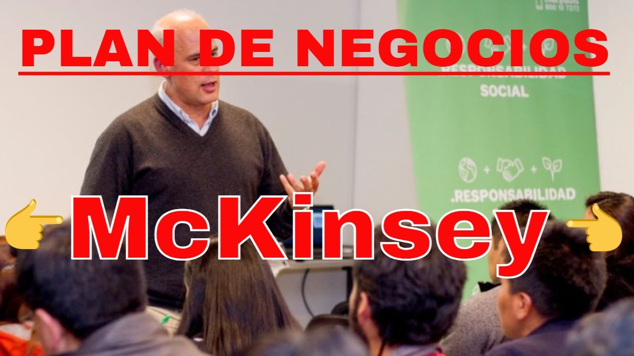 CÓMO ESCRIBIR UN PLAN DE NEGOCIOS (SEGÚN CONSULTORA mcKinsey & Co.)