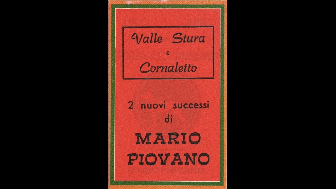 SEME DI GRANO canzone valzer- MARIO PIOVANO