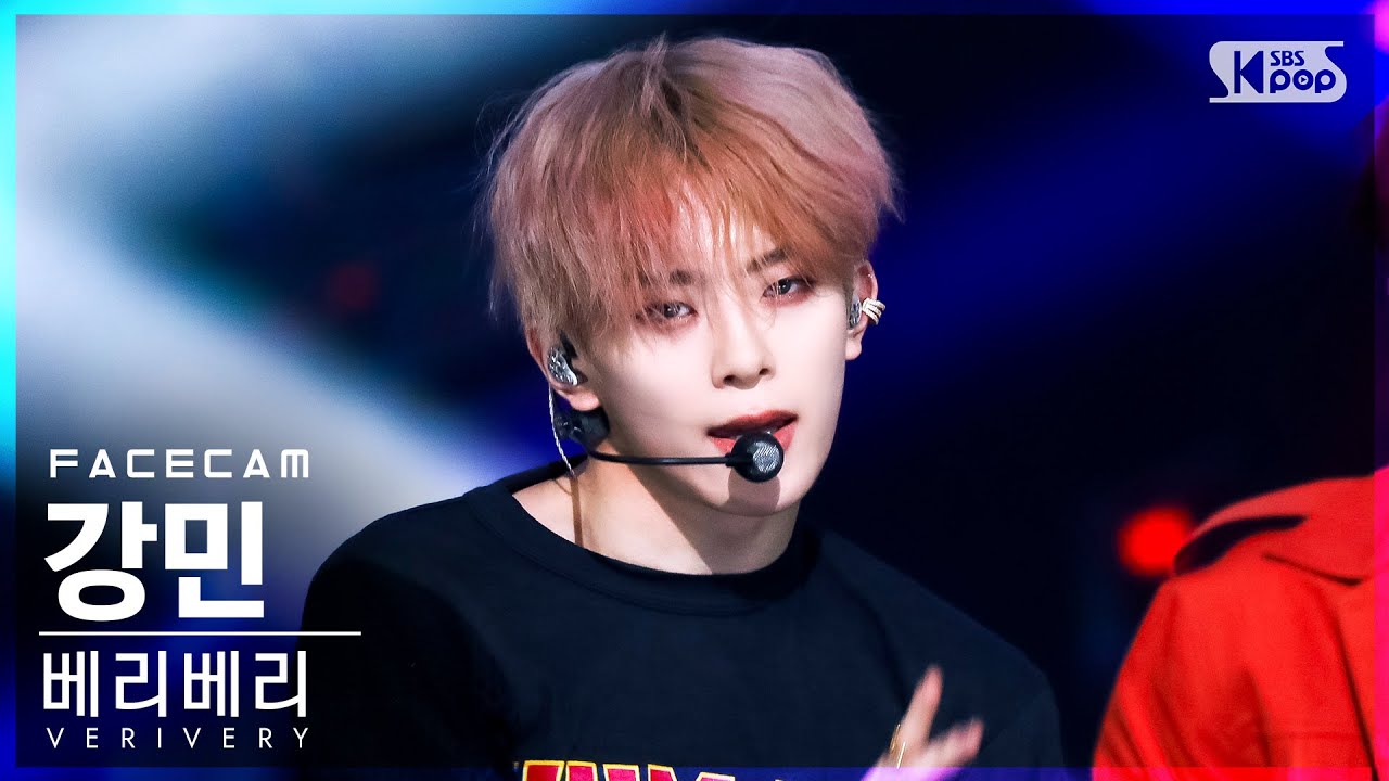[페이스캠4K] 베리베리 강민 'Undercover' (VERIVERY KANGMIN FaceCam)│@SBS Inkigayo_2022.05.15.