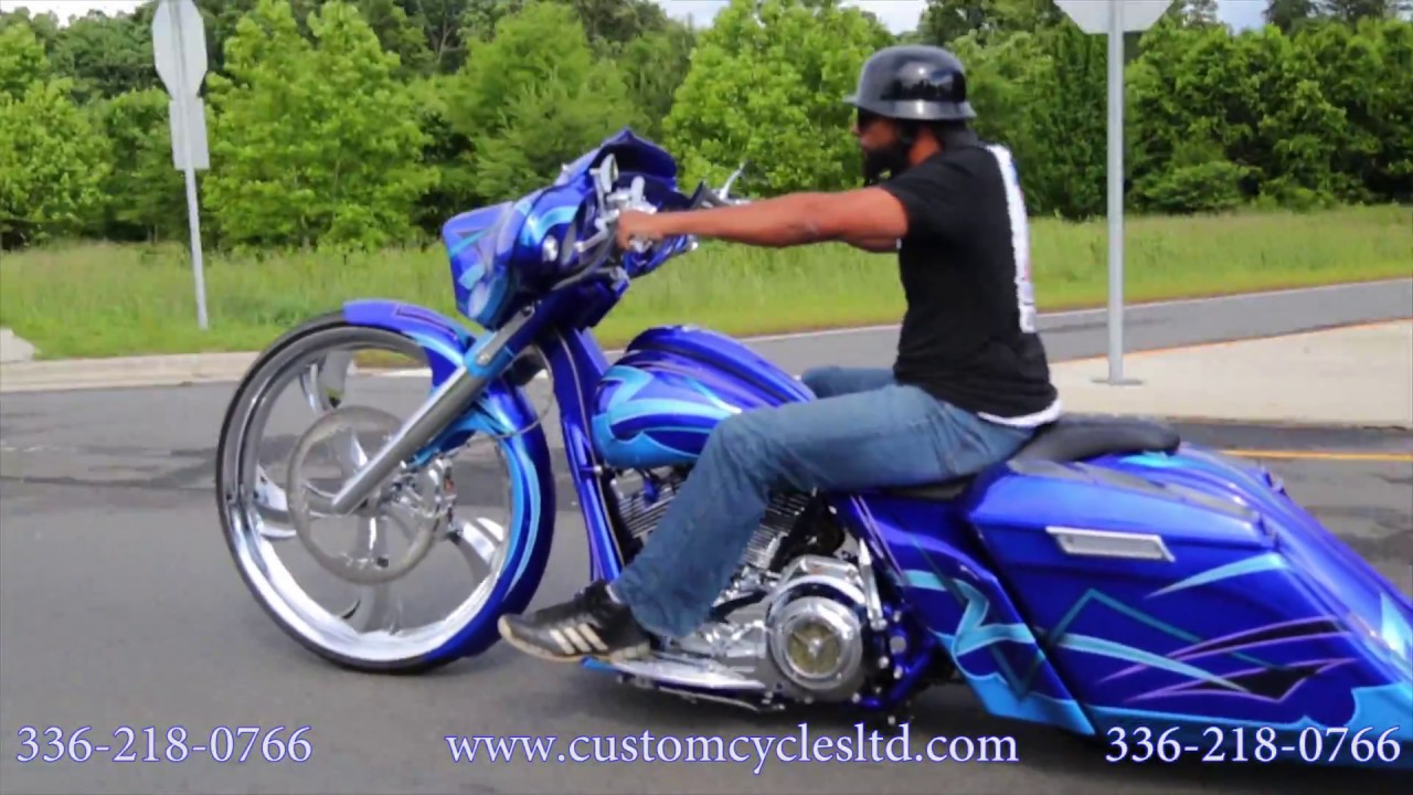 Custom Cycles LTD Jeff's 32 Inch wheel Street Glide Harley Davidson Bagger
