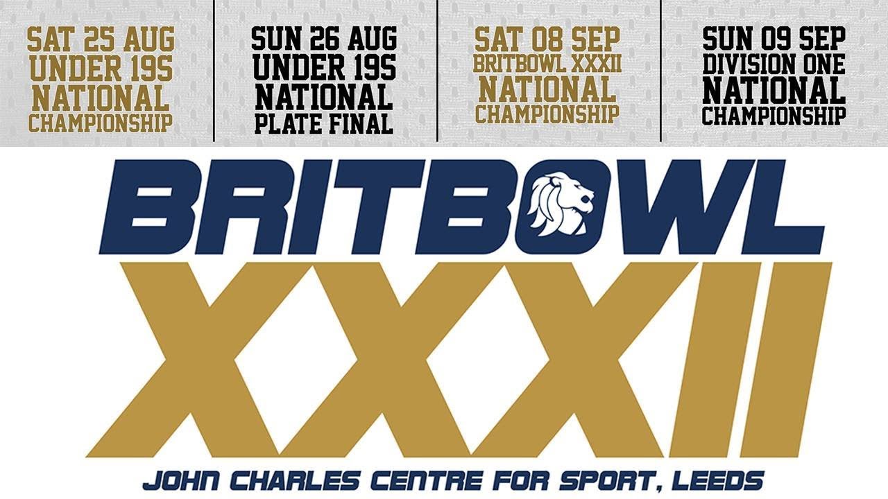 BRITISH AMERICAN FOOTBALL - UNDER 19s NATIONAL CHAMPIONSHIP 2018