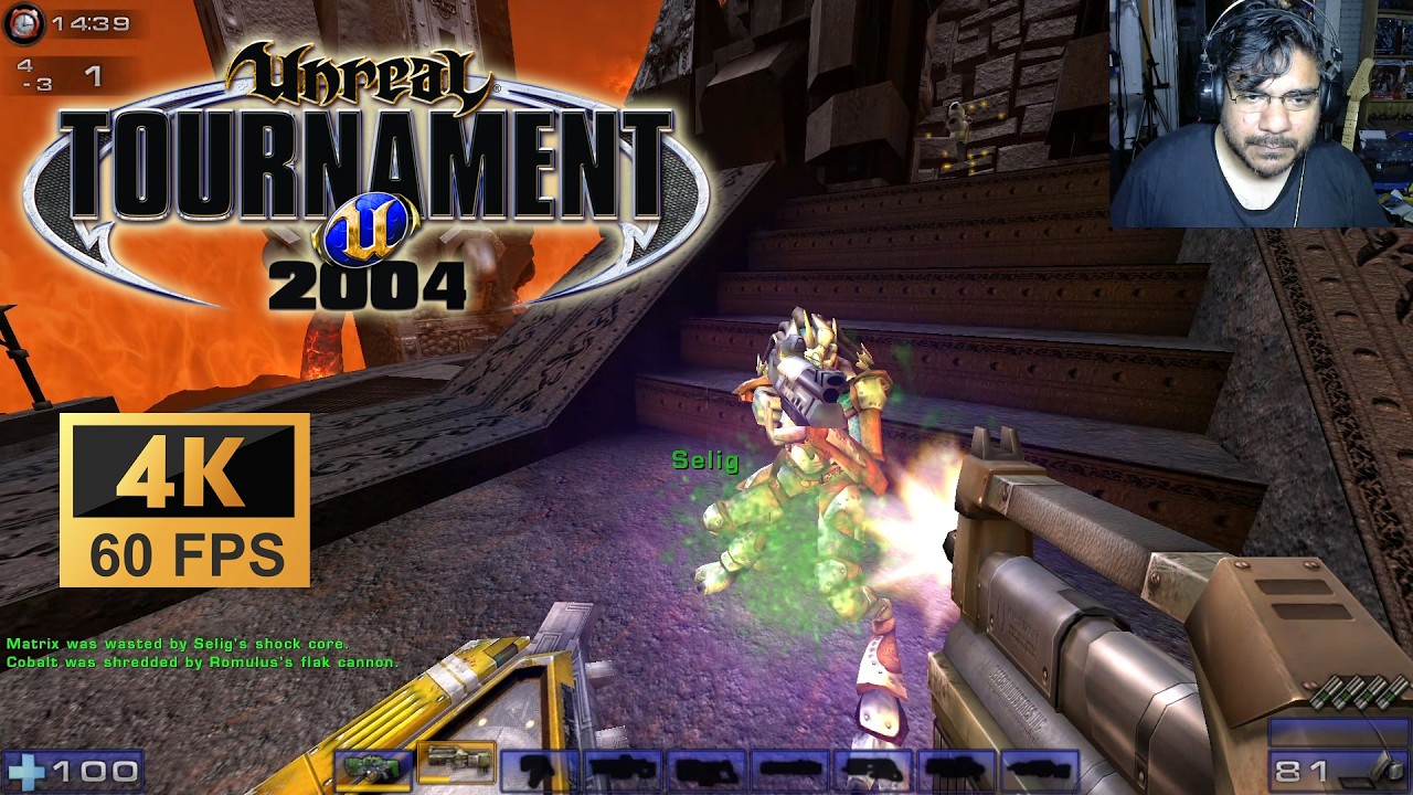 Unreal Tournament 2004 Best Deathmatch 4K (No Commentary)