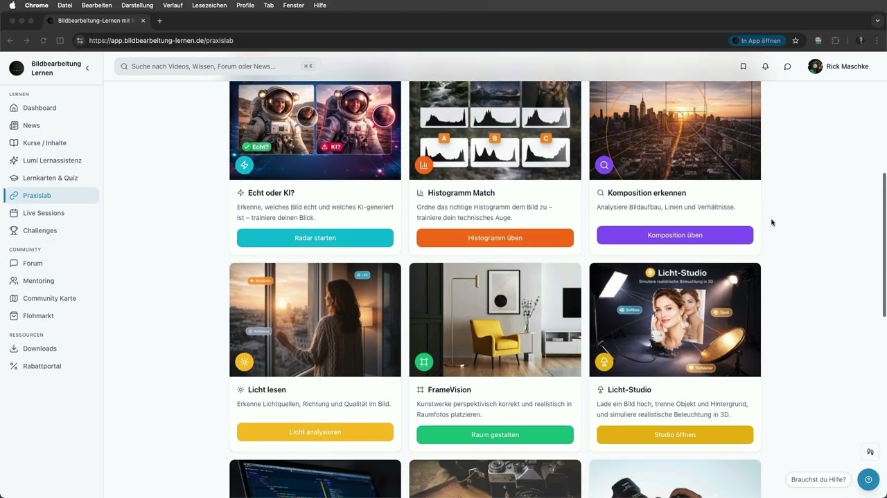 Praxislab und interaktive Lernmodule im &Uuml;berblick