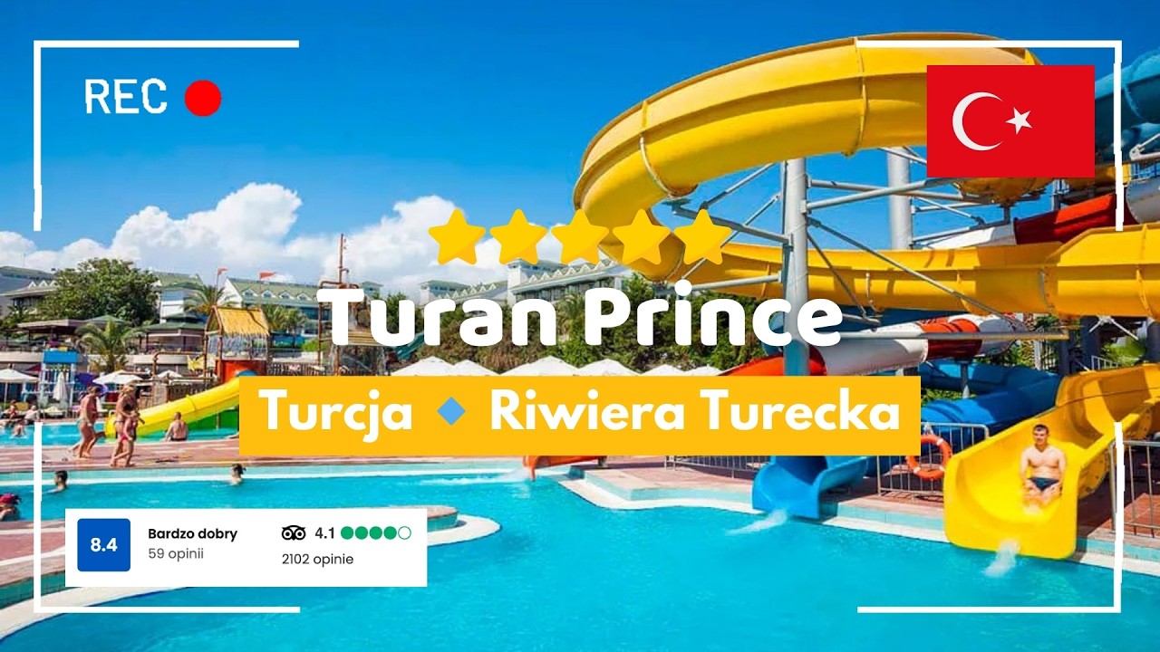 🇹🇷 Turan Prince 5* – rodzinny hotel przy plaży w Side – Riwiera Turecka, Turcja #wakacje #turcja