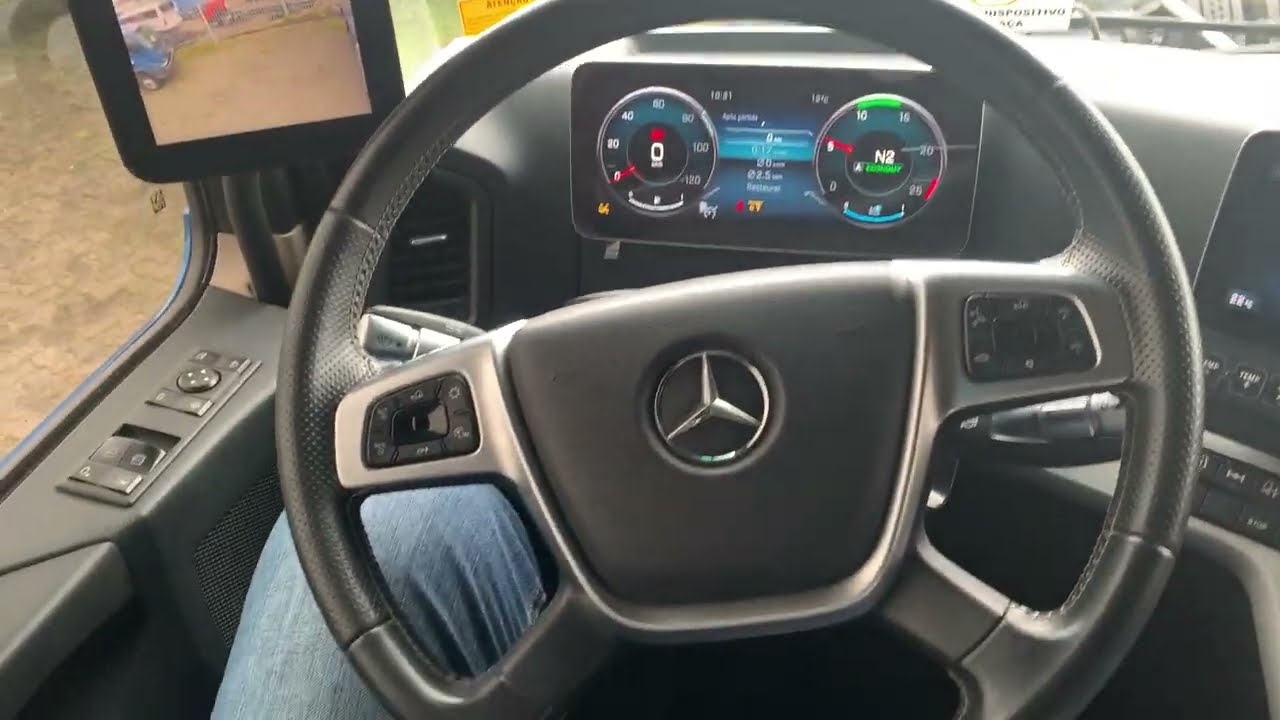 COMO ARRUMAR A CONFIGURAÇÃO DO KM/L NO NEW ACTROS/ MERCEDES/ TESTE DRIVER/ ACTROS 2548 AZUL
